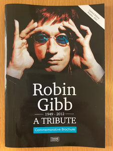 Official, Thame Museum, Limited Edition Brochure of the Robin Gibb 'A Tribute' Exhibition