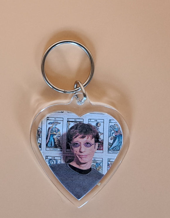 Robin Gibb Heart Key ring 2