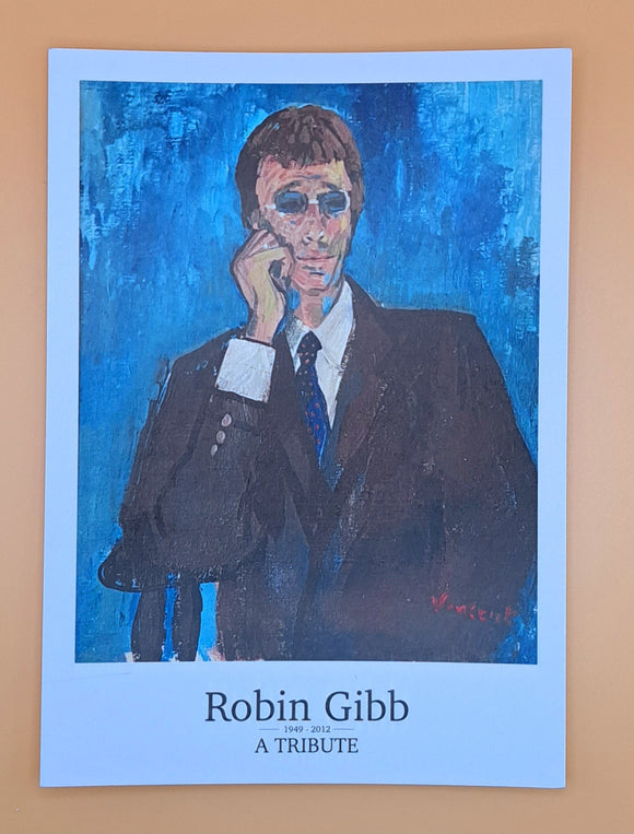Post Card Robin Gibb A tribute