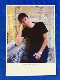 Post card Photo of Robin Gibb