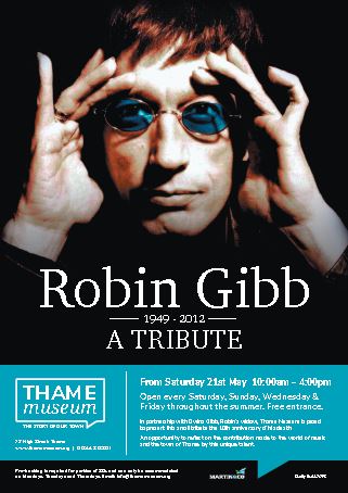 Robin Gibb - Limited Edition Exhibition Poster